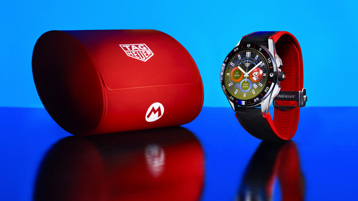Super Mario and Tag Heuer get together for a $2,150 limited edition smartwatch