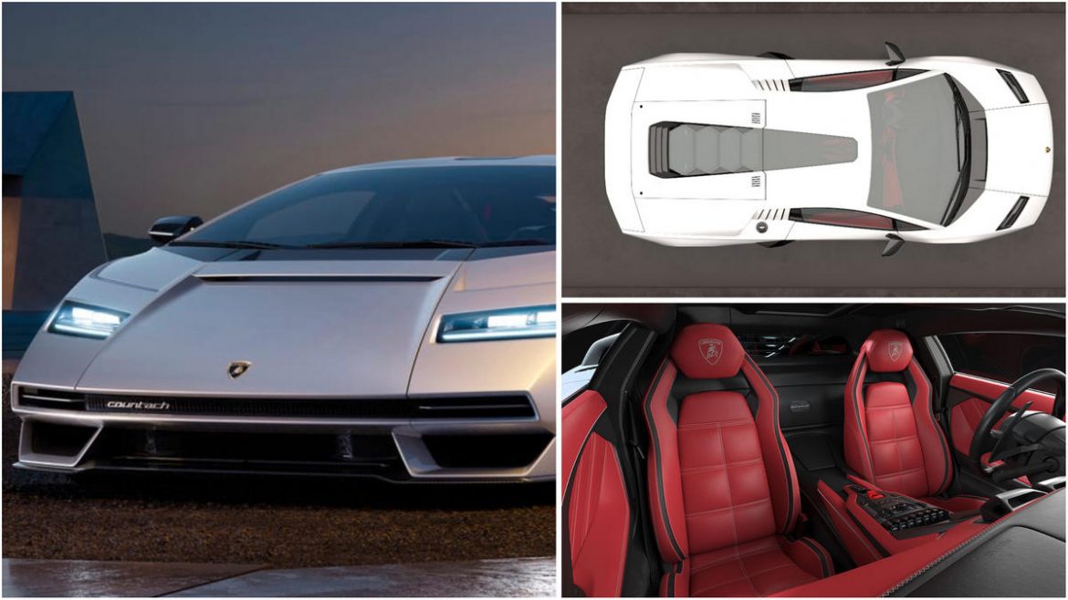Here are five interesting facts on the new Lamborghini Countach