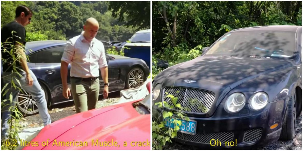 Video - Supercar graveyard in China - Bentleys, Porsches, and Aston ...