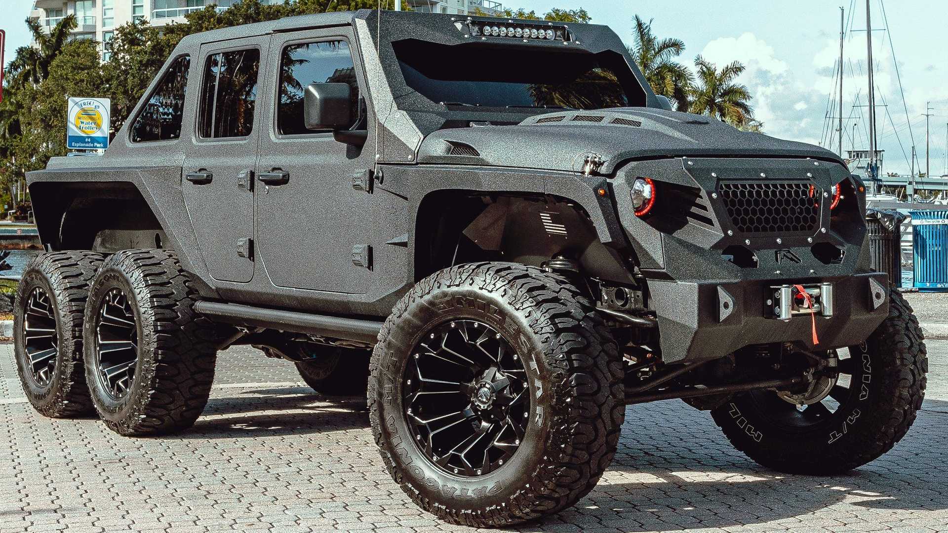The monstrous Apocalypse Hellfire 6x6 truck meant to survive zombie attack  gets well-deserved screen time on Jay Leno's car show - Luxurylaunches