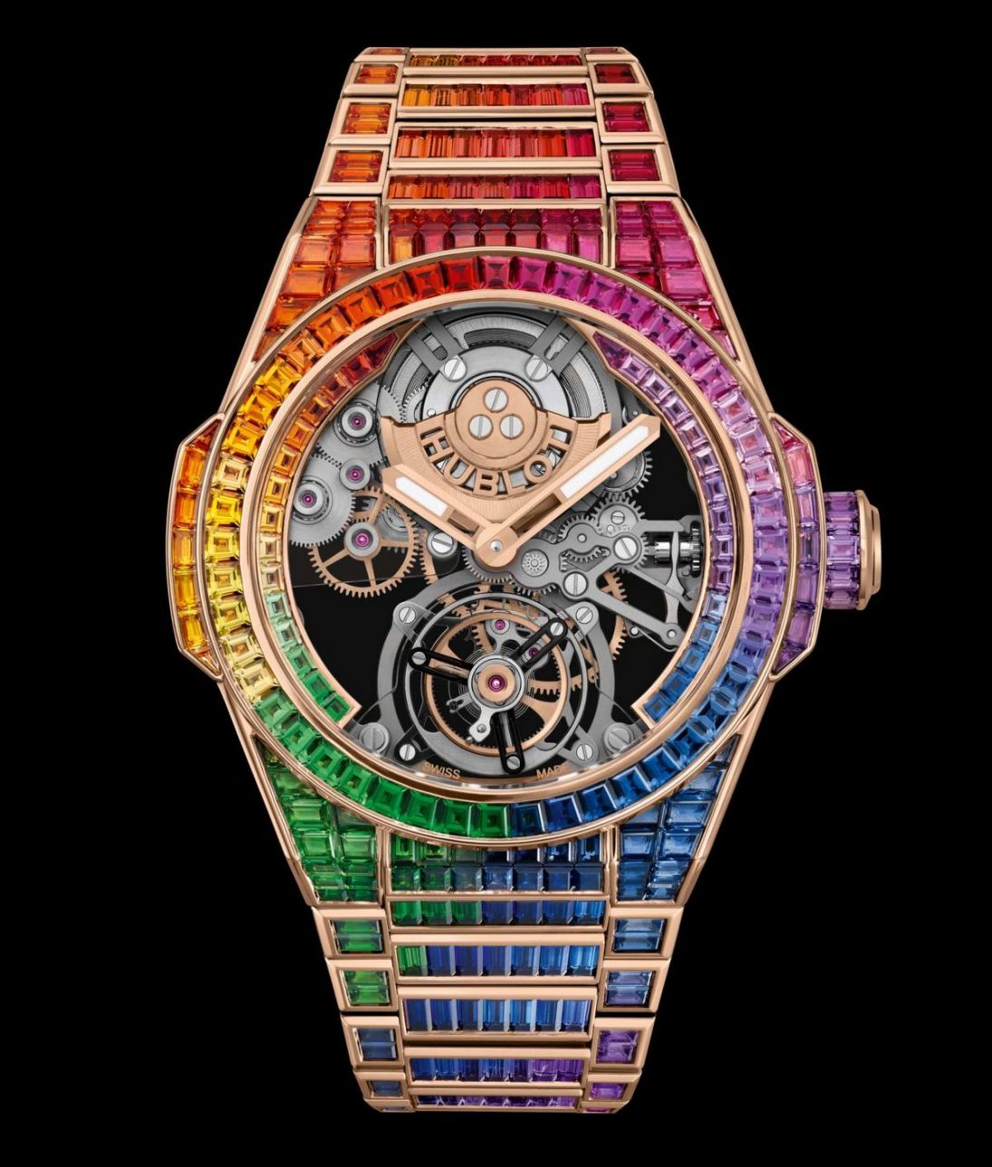 Hublot has launched a pair of 790,000 Big Bang Tourbillon watches that