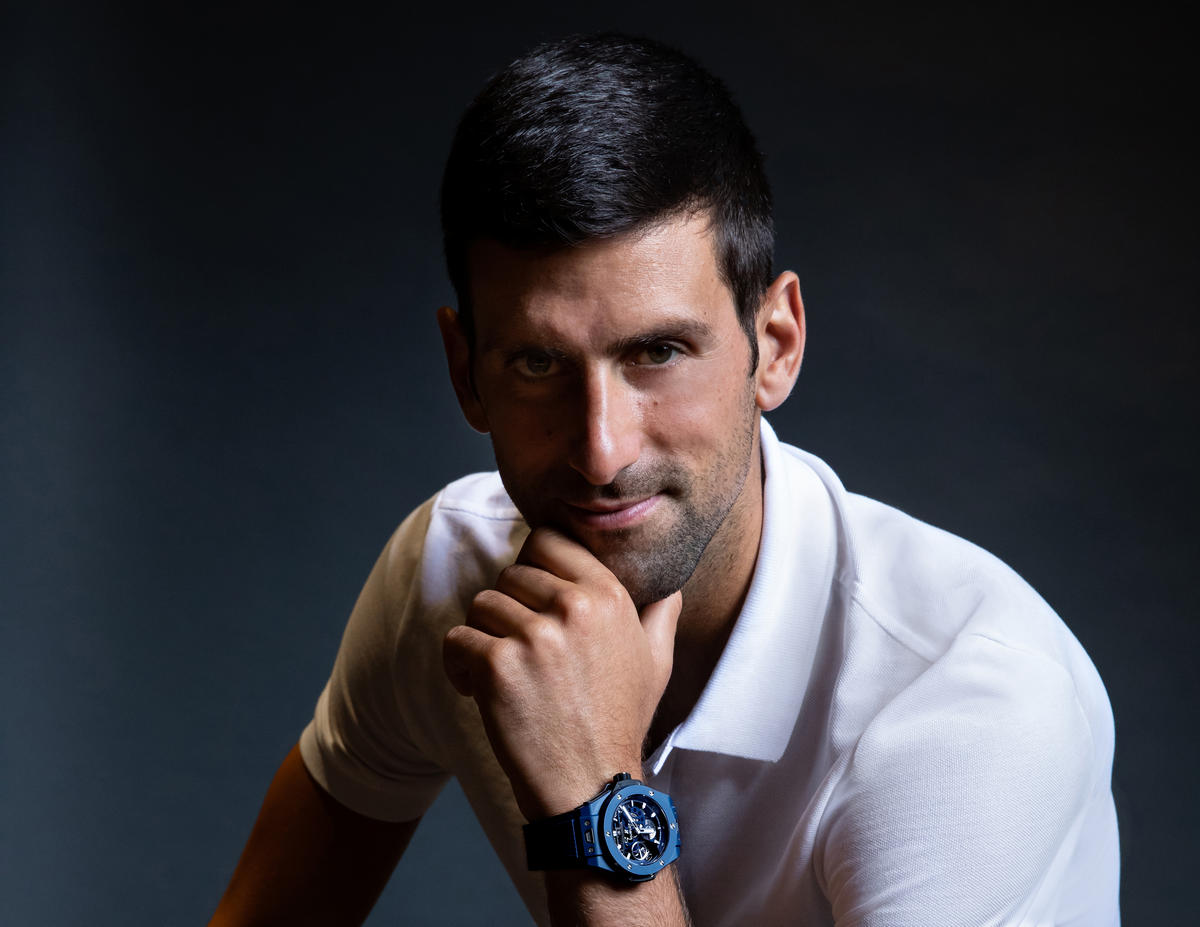 Prior To The Us Open Hublot Has Signed Novak Djokovic As Its Brand
