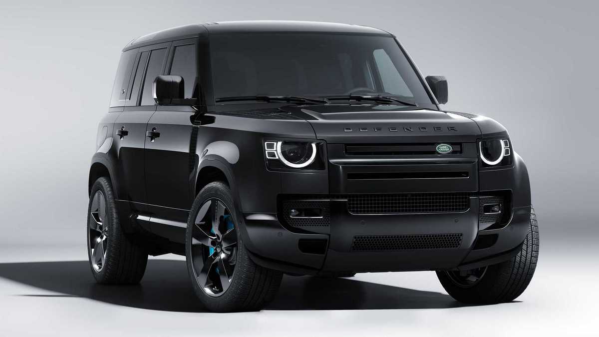 Unleash Your Inner Bond Villain with Land Rover's All-Black Defender Special Edition