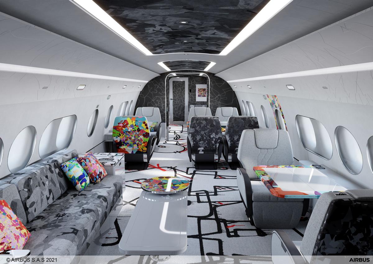 Experience Luxury at 35,000 Feet: Step Inside Our Airbus A0 Private Jet
