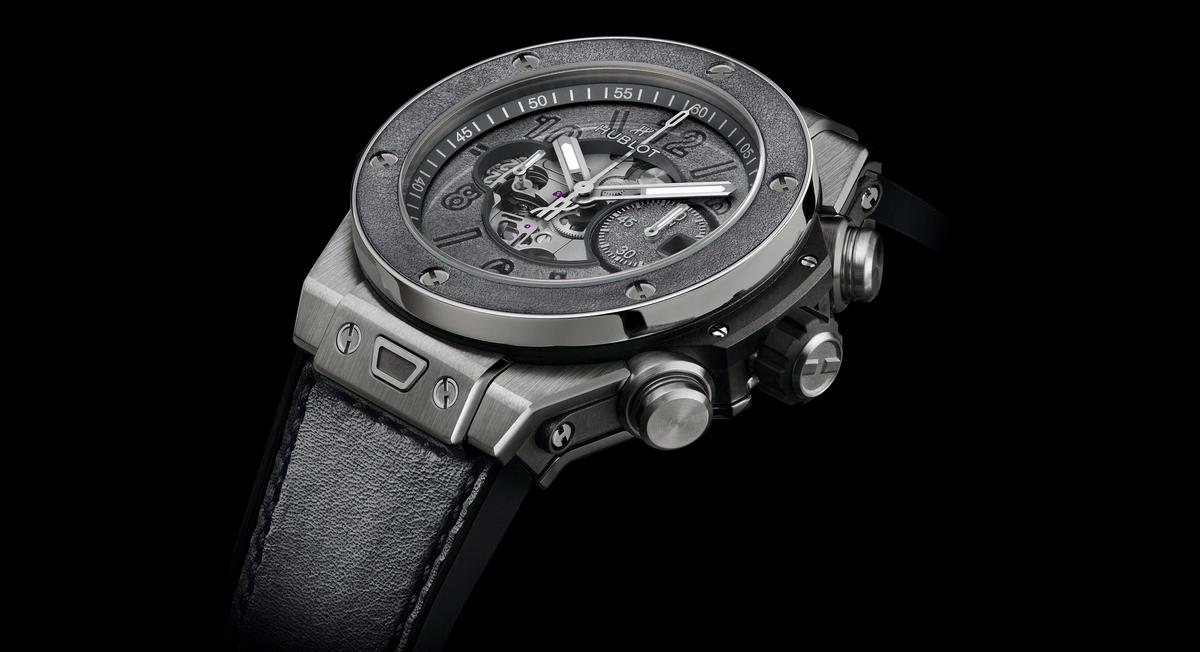 Hublot and Berluti team up to create a new limited edition monochrome timepiece