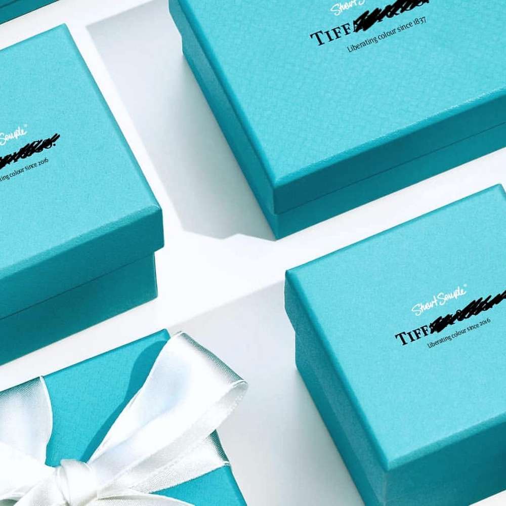 As only artist Stuart Semple can, the iconic Tiffany Blue has a free-to ...