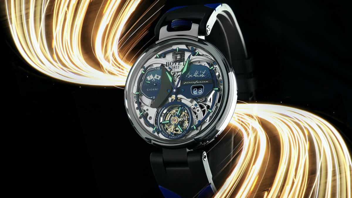 Discover the Ultimate Fusion of Design and Precision with Bovet and Pininfarina's Tourbillon Twin Watch