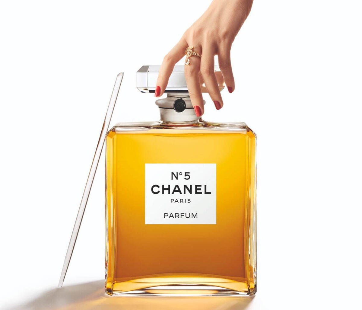 Glass and Amber Liquid 2000mL Chanel No. 5 Eau de Parum Factice Bottle, Handbags & Accessories, The Chanel Collection, 2022