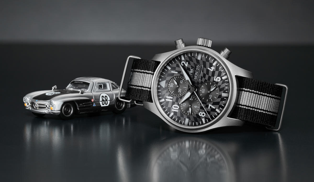 IWC has teamed up with Hot Wheels to create a collaborative “Racing Works” watch and toy collector?s set
