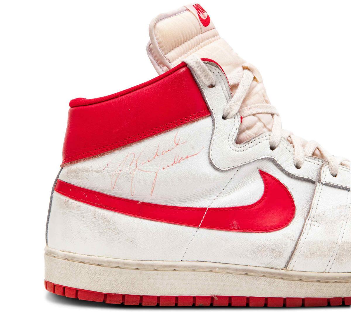 Signed Nike Air Jordan 1s become most expensive sneakers sold at auction
