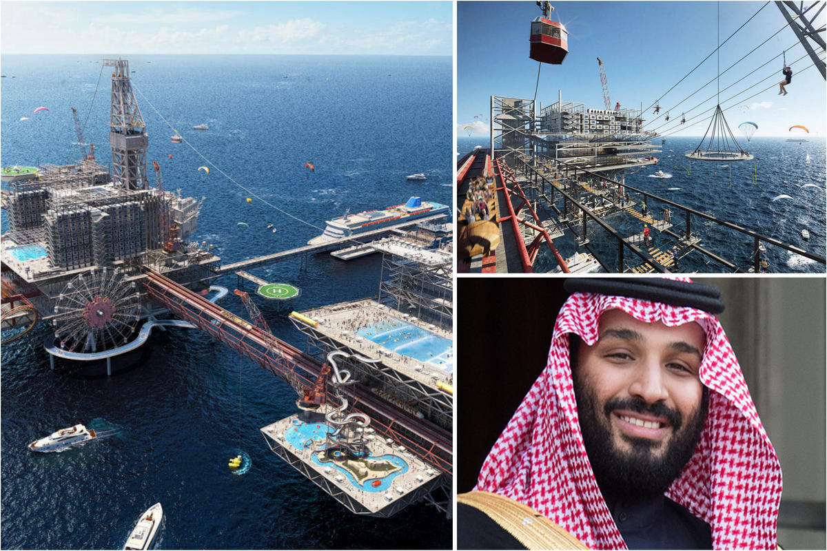 Saudi Arabia Oil Rig Theme Park 1 