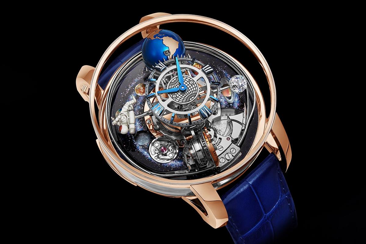The new $780,000 Jacob & Co. Astronomia Maestro Worldtime is the brands most complicated and spectacular timepiece