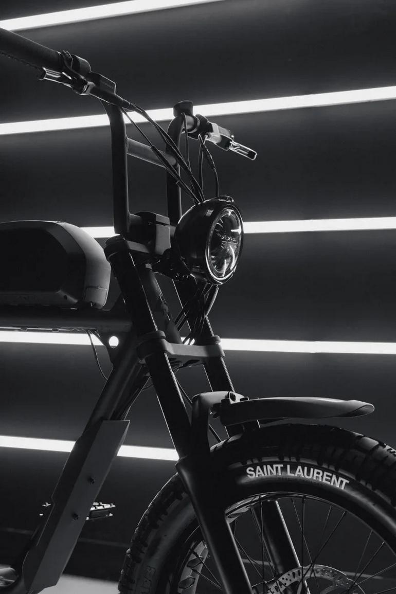 Saint Laurent has teamed with Super73 for an exclusive limited