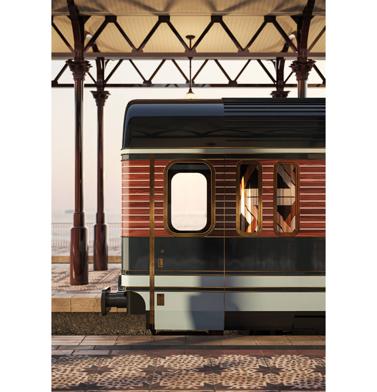 Look inside the VERY luxurious Orient Express train launching in