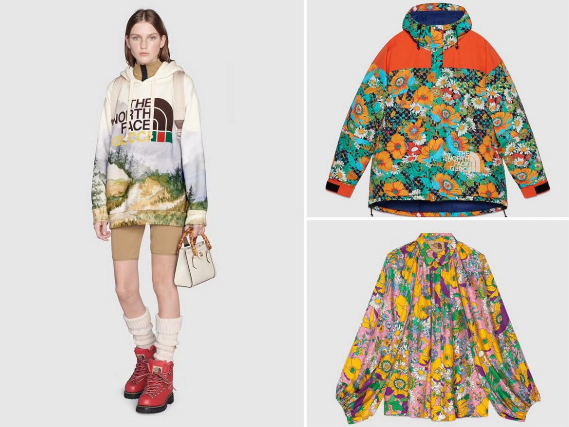 The North Face x Gucci Collection - Sparkles and Shoes
