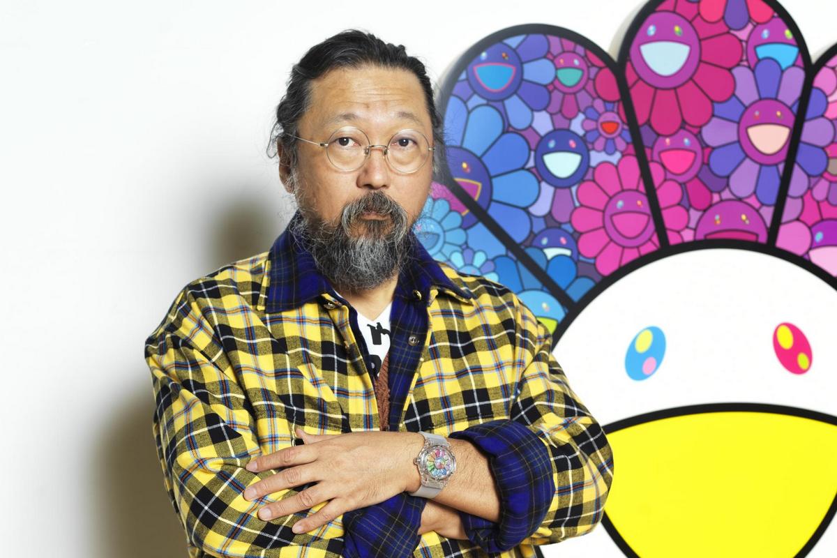 After an all-black beauty, Hublot and Takashi Murakami unveil the Classic  Fusion Takashi Murakami Sapphire Rainbow watch, a whirlwind of  transparency, color, and petals that move! - Luxurylaunches