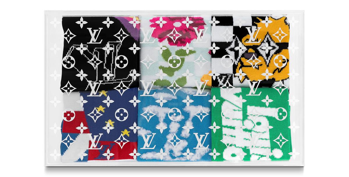 Based on late designer Virgil Abloh's shows, this $2,550 set of Louis  Vuitton socks are just in time for Christmas - Luxurylaunches