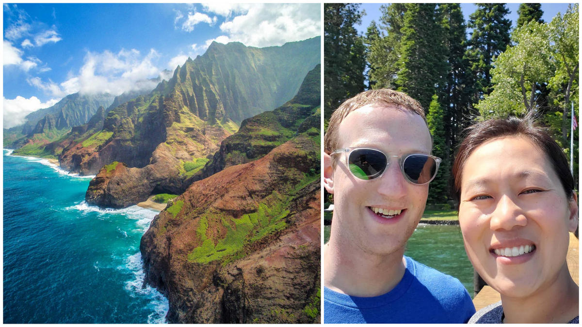 Zuckerberg's Private Jet to Kauai