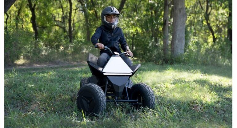 just in time for the holiday season: tesla has launched a $1900 atv for kids inspired by the cybertruck - luxurylaunches