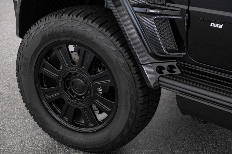 Brabus 800 Adventure XLP Superblack is a blacked-out Mercedes-AMG G63 ...