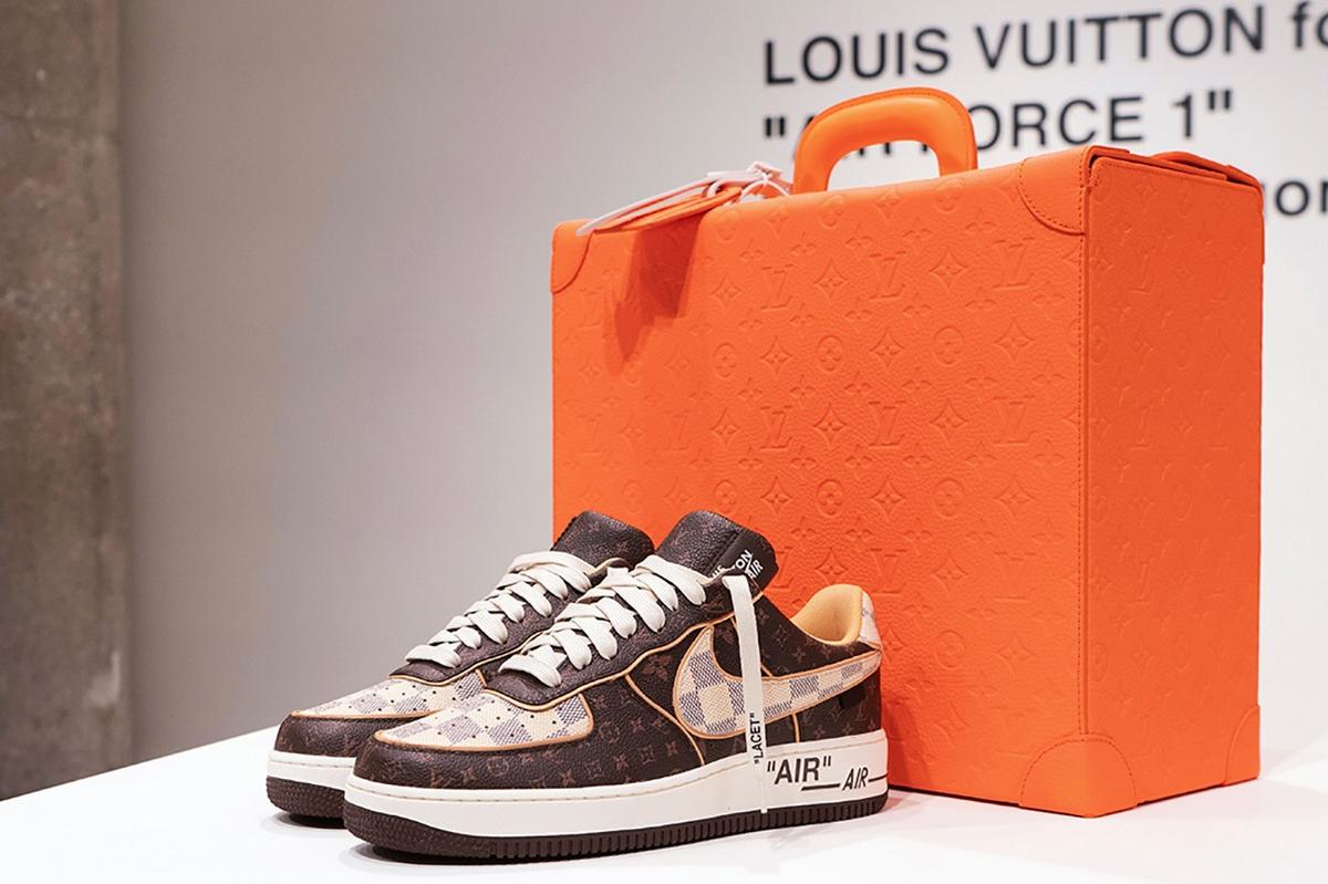 Virgil Abloh Louis Vuitton Nike Air Force Ones Bids Blow Away Expectations