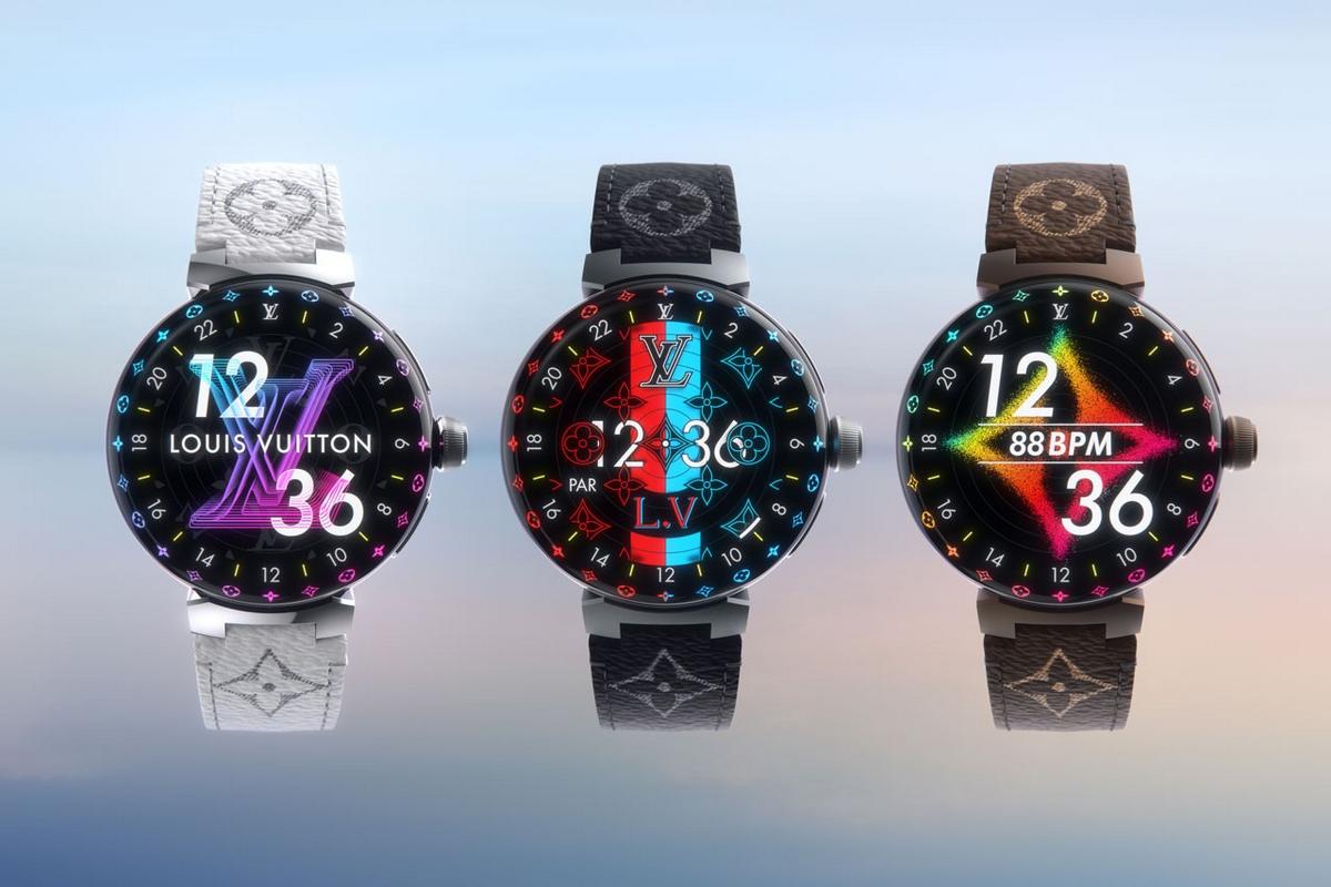 Louis Vuitton’s Tambour Horizon Light Up timepiece is smart, vibrant, and comes with a custom-designed operating system.