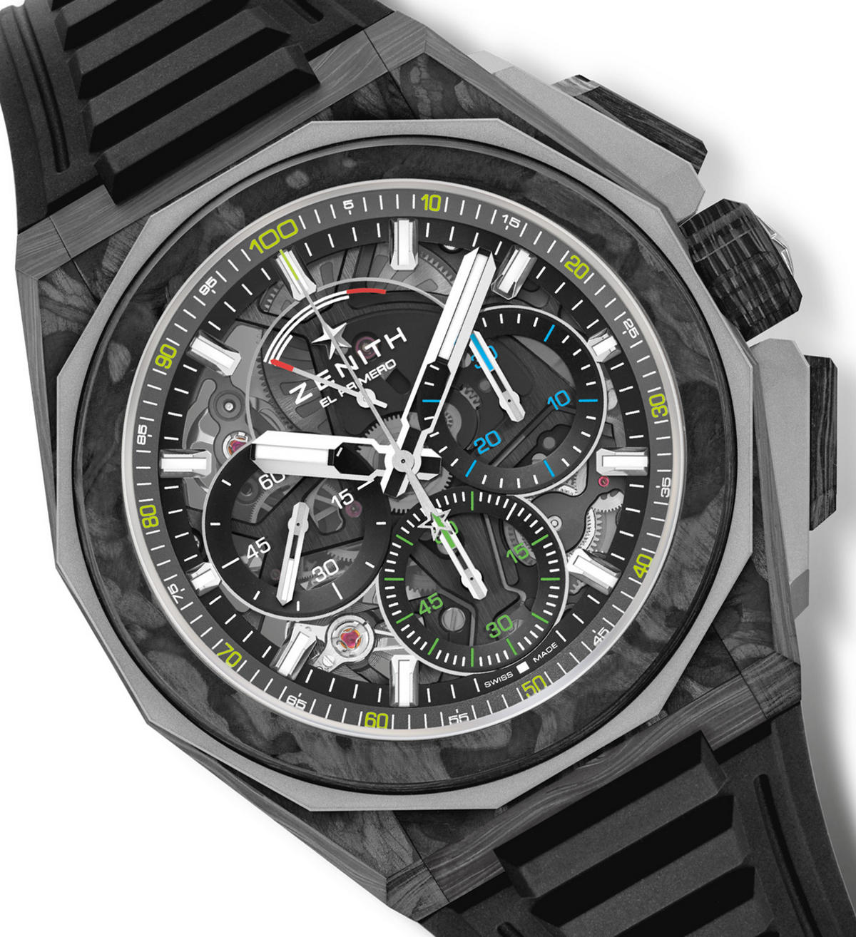 Zenith's New Defy Extreme E Is Made Entirely of Carbon Fiber – Robb Report