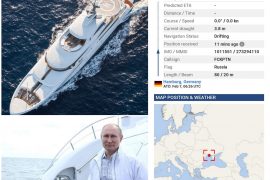 who owns motor yacht calex