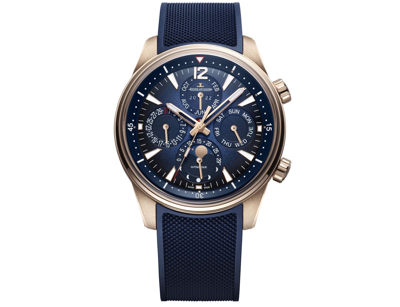 Jaeger-LeCoultre?s newest Polaris timepiece is the first in the collection to feature a perpetual calendar complication