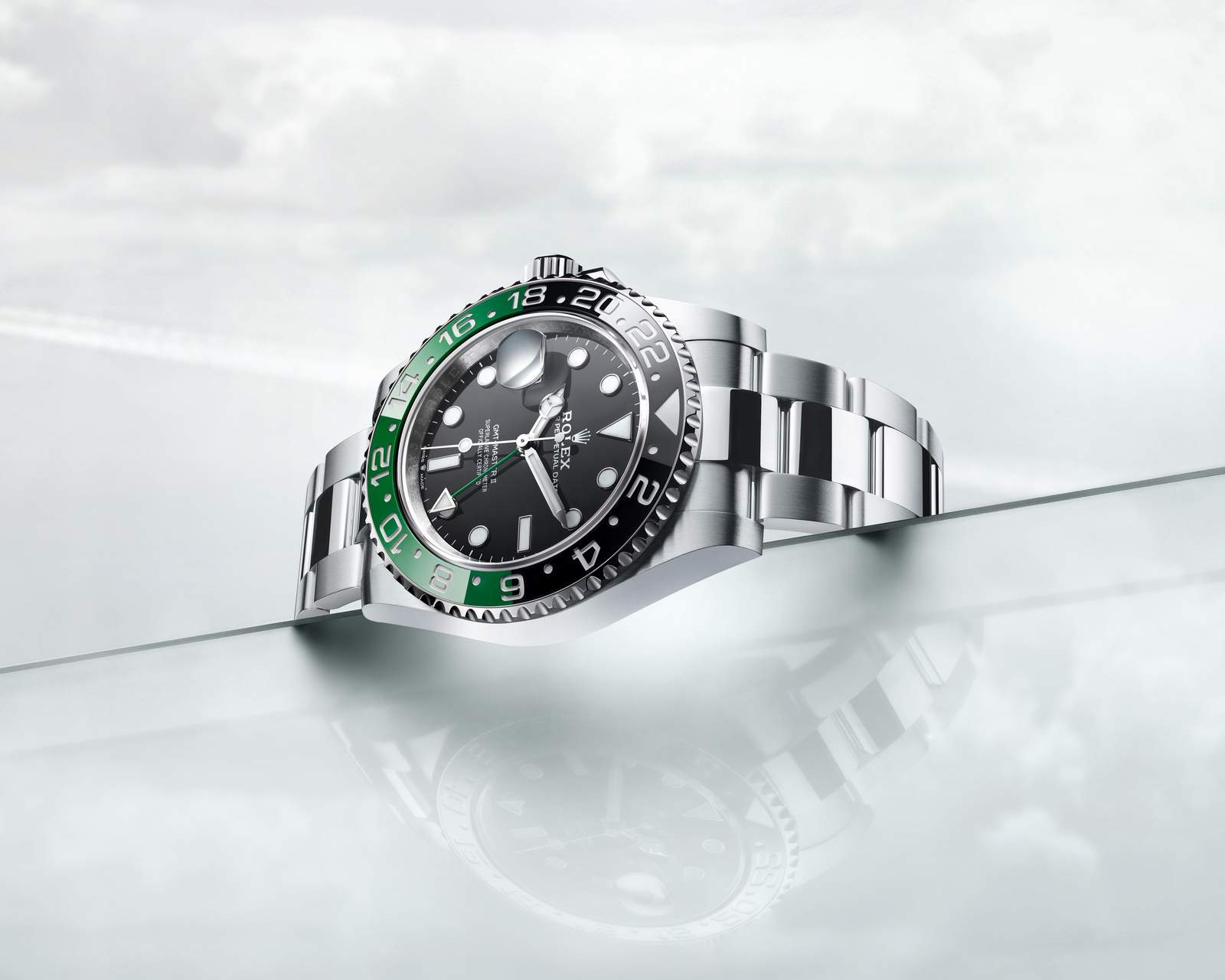 Rolex has debuted a new GMTMaster II with a lefthanded layout and a