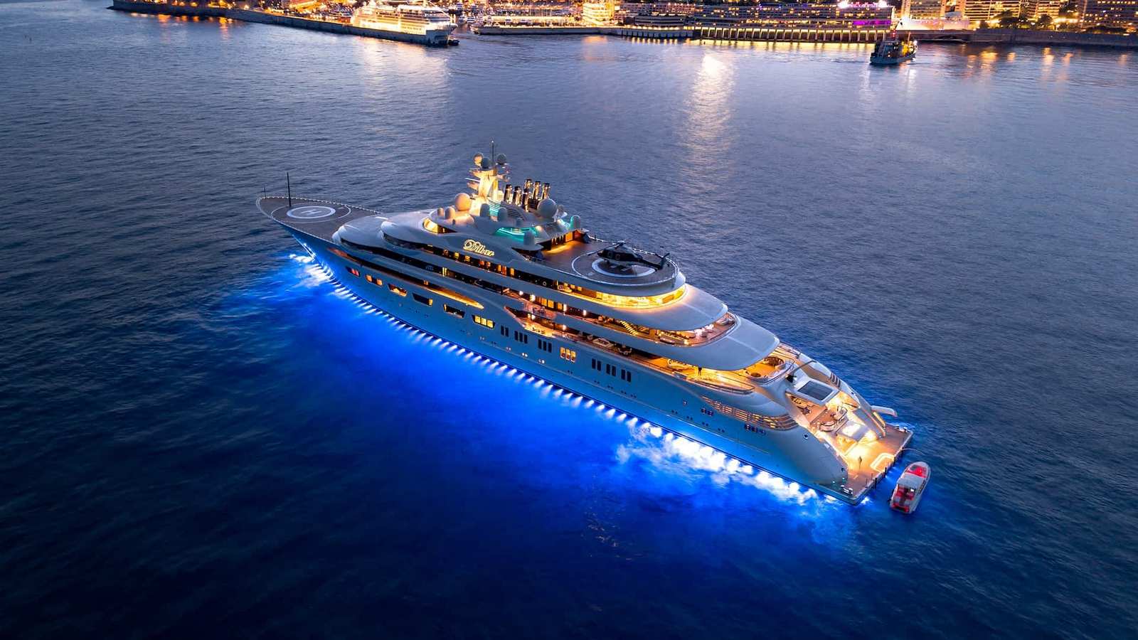 russian billionaire with yacht