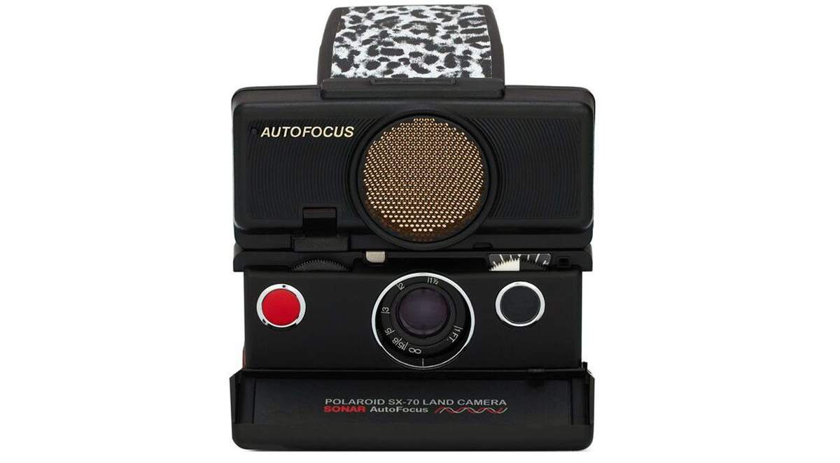 Here’s a look at the new $1230 Saint Laurent x Polaroid limited edition SX-70 camera
