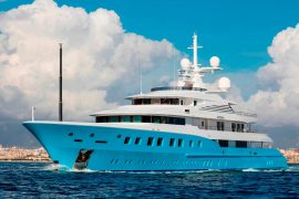 who owns superyacht lana