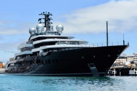 russian oligarch yacht trieste