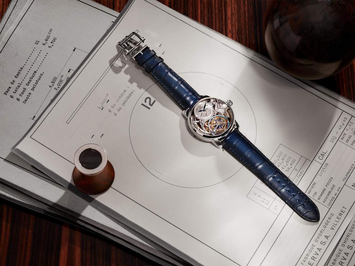 Montblanc has introduced a new $156,000 limited edition tourbillon