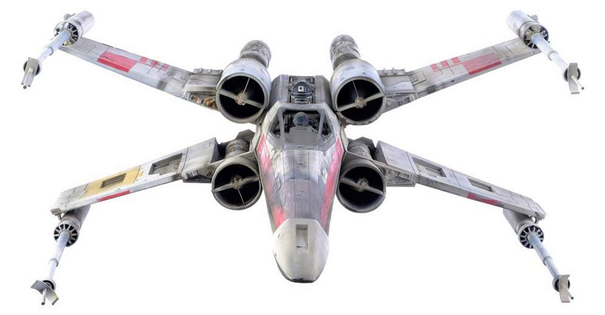 Long-lost 'Star Wars' X-wing model fetches over $3.1 million at auction -  Boston News, Weather, Sports