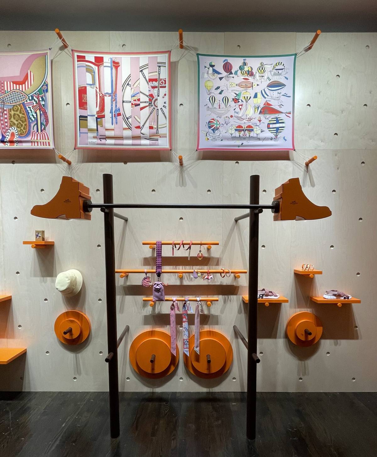 Inside Hermès' Temporary Gym Installation in Brooklyn – WWD