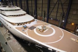 largest yacht at monaco