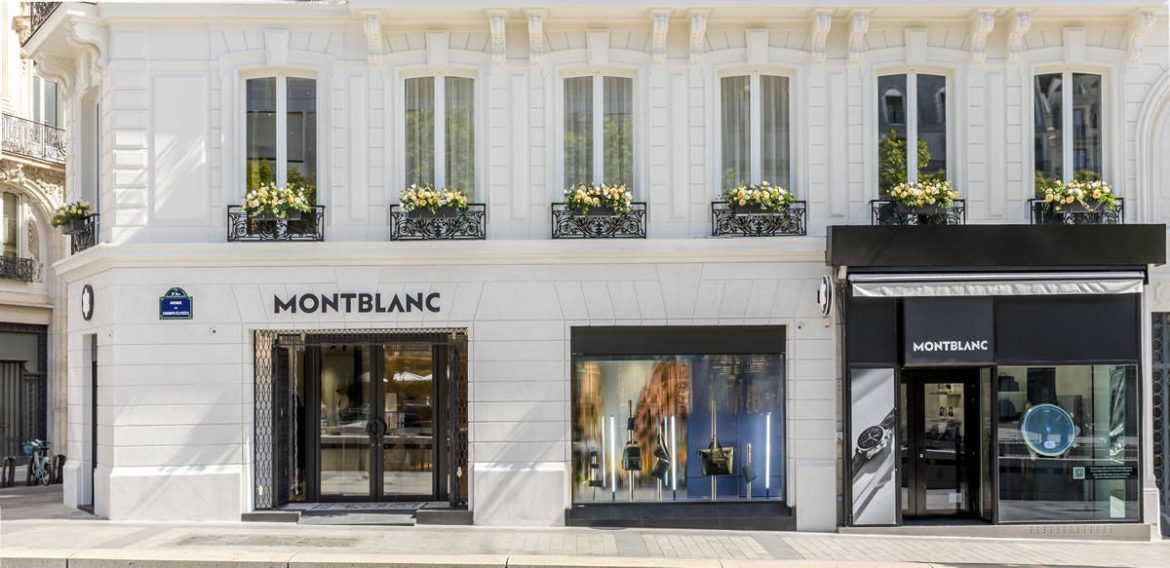 Montblanc makes waves with a new iconic and immersive boutique in Champs- Elysées, Paris - Luxurylaunches