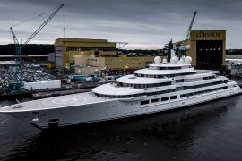 who owns the azzam superyacht