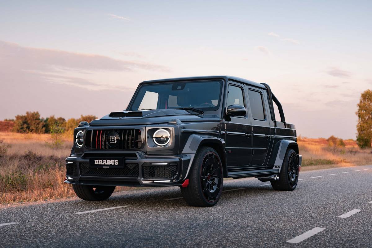 Tuned Brabus Mercedes-AMG G63 Pickup Debuts With 900-HP 4.5-Liter V8