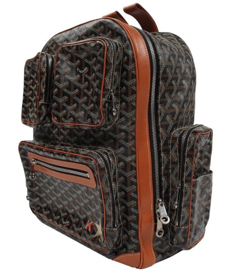 Kanye West the only person with a Goyard Backpack Backpack