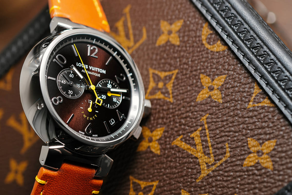 Louis Vuitton Tambour Automatic Chronograph Watch LV277