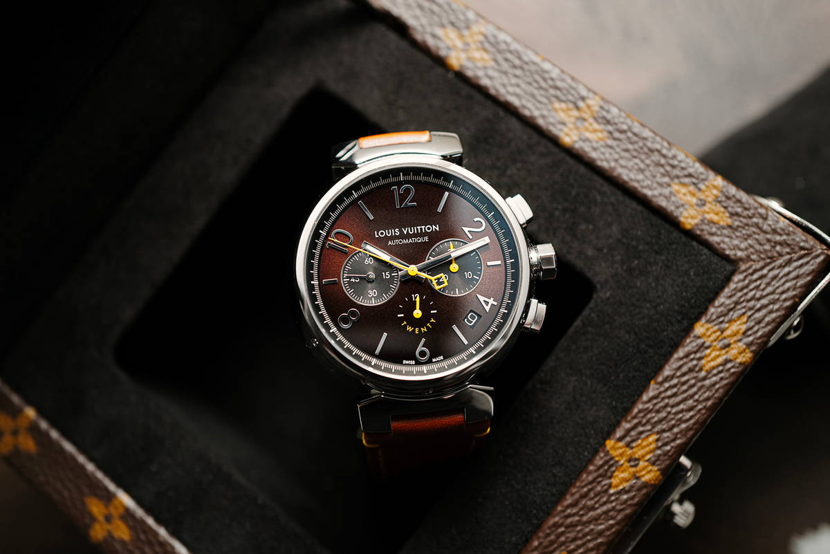 Louis Vuitton celebrates the 20th anniversary of the Tambour collection  with a limited edition chronograph model - Luxurylaunches