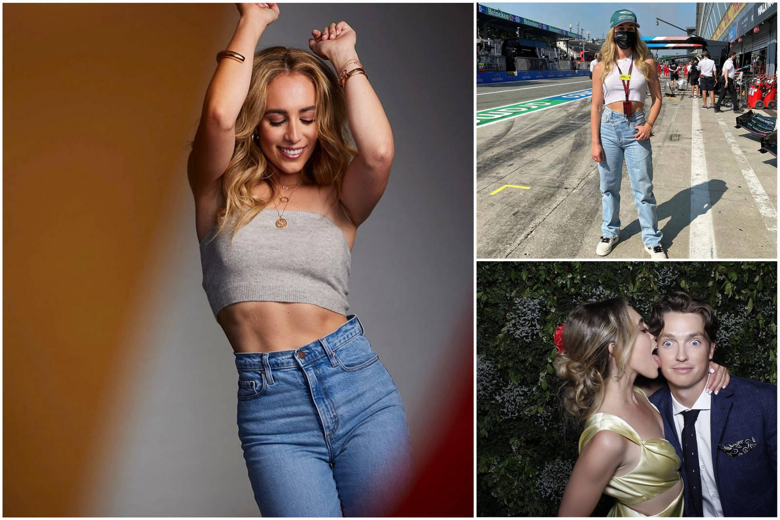 Meet Chloe Stroll, daughter of Canadian billionaire Lawrence Stroll who owns the Aston Martin F1 Team. Engaged to an Olympian snowboarder, she lives life queen-size, travels in private jets, and sails in a $200 million superyacht.