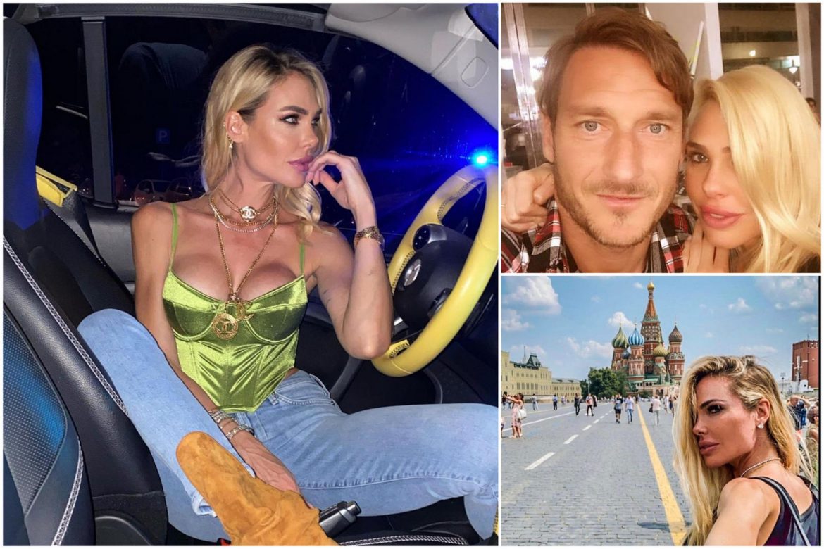 Meet Italy's glamourous TV presenter Ilary Blasi who ran off with her  husband's precious Rolex collection. Married to footballer Francesco Totti  she is accusing her husband of holding her designer handbags hostage. 