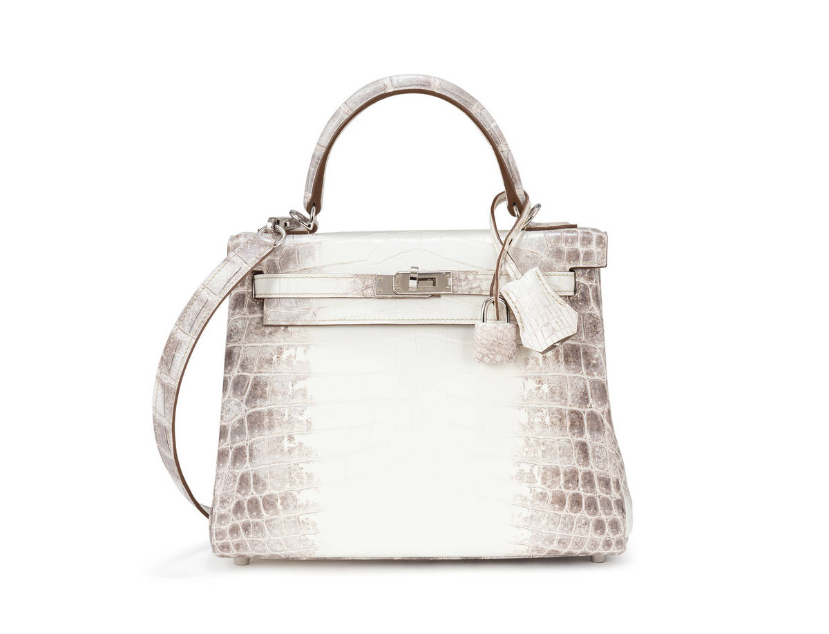 This is the most expensive handbag ever sold at an auction.