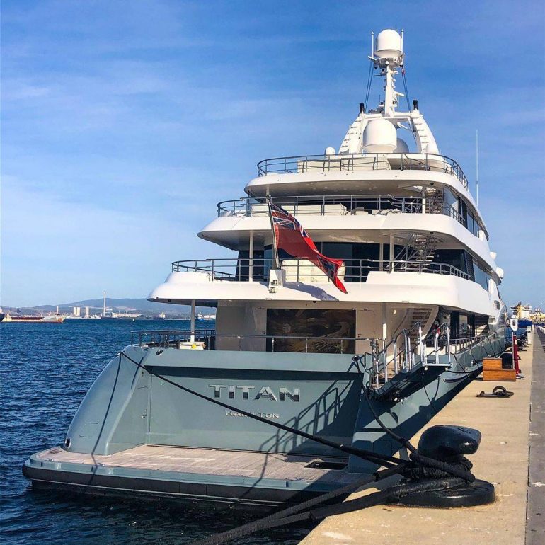 titan superyacht owner