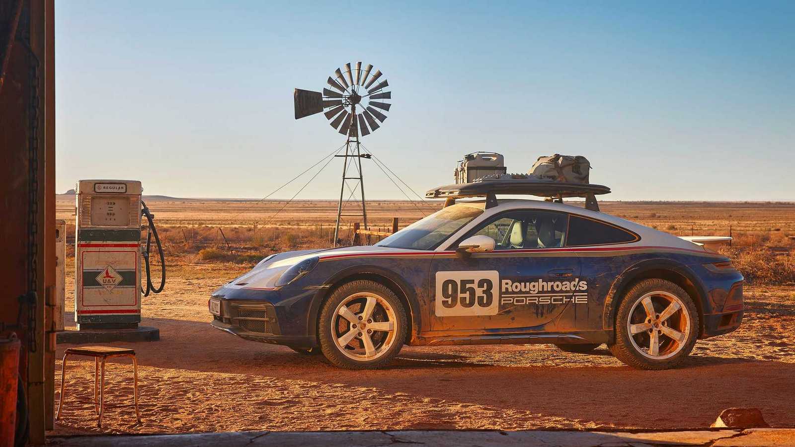 The 2023 Porsche 911 Dakar is a limitededition rallyprepped sports