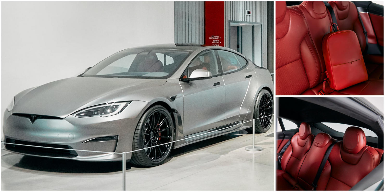 This one-of-a-kind Tesla Model S has a $30,000 vegan leather interior made  out of recycled bamboo - Luxurylaunches